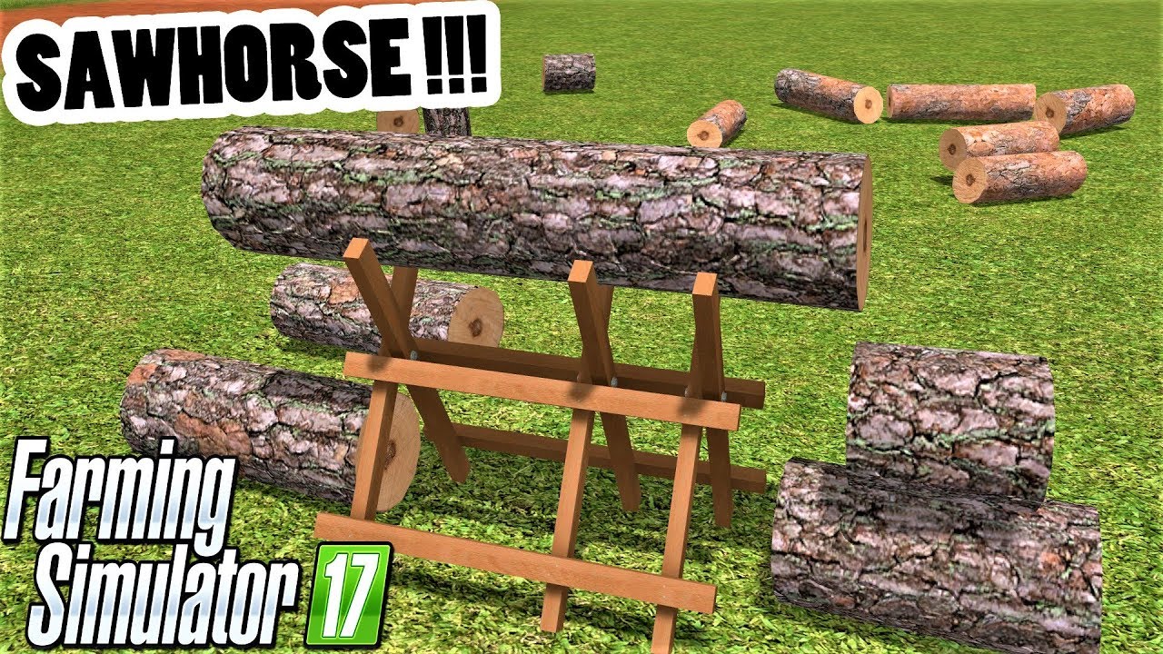 Farming Simulator 17 [ FORESTRY ] SAWHORSE -Easy Forestry-