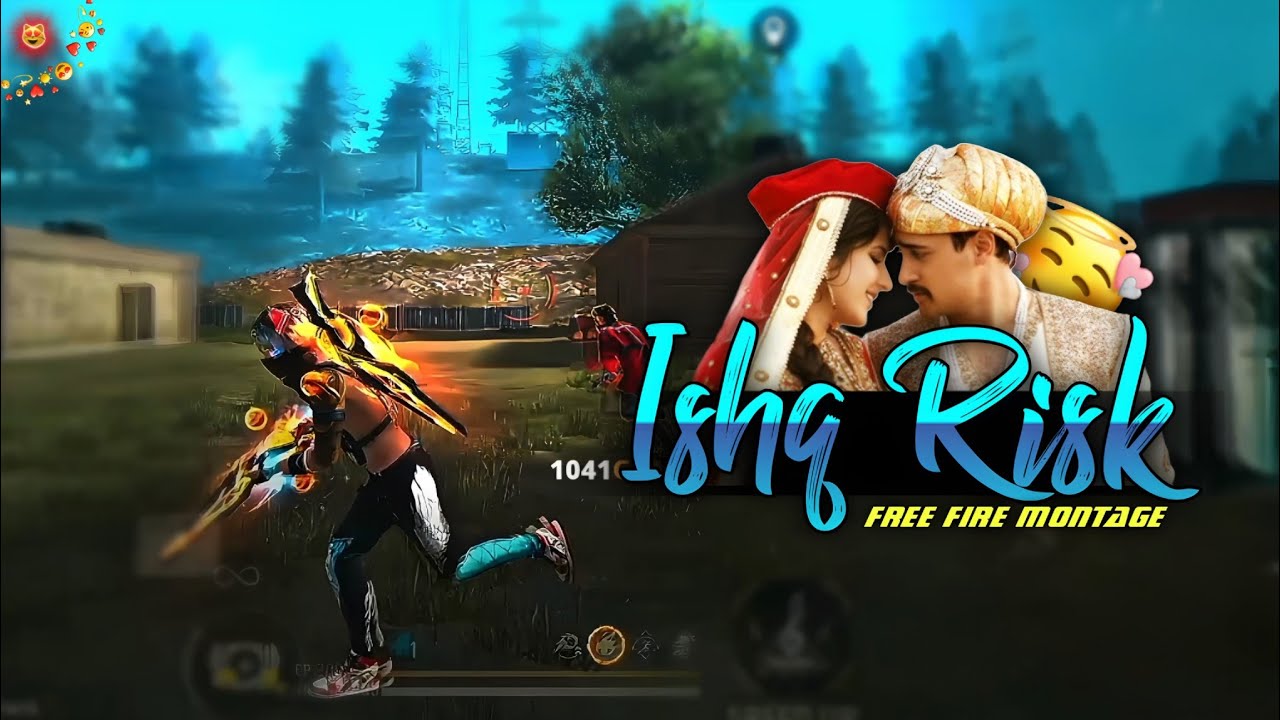 Ishq Risk ❤️‍🩹 Song Free Fire Montage 🥶 | Free Fire Status | Capcut Edit 🎯 | Free Fire Song