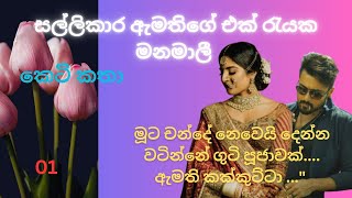 සල්ලිකාර ඇමතිගේ එක් රැයක මනාලී| කෙටි කතා | 01 | සිංහල කතා 
