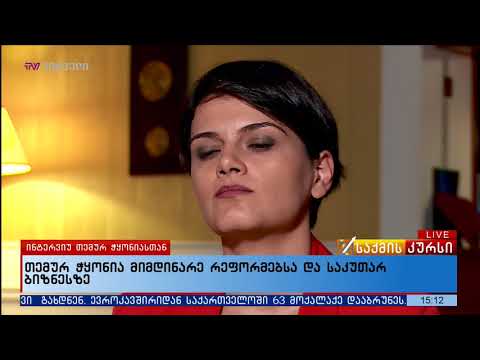 თემურ ჭყონია მიმდინარე რეფორმებსა და საკუთარ ბიზნესზე