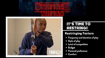 When To Restring Your Tennis Racquet?