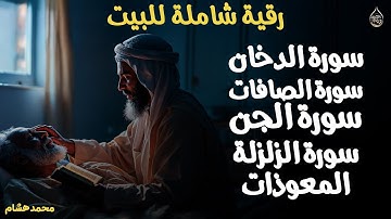 ما تيسر من القران , سورة الدخان | الصافات | الجن | الزلزلة | المعوذات - رقية شاملة للبيت - محمد هشام