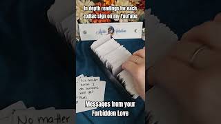 Forbidden love messages ❤️ #lovereading #tarotreading #twinflame #soulmate #tarot