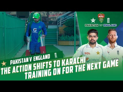 The action shifts to Karachi 🏏Training 🔛 for the next game | PCB | MY2T