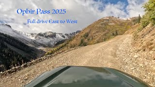 Ophir Pass 2025