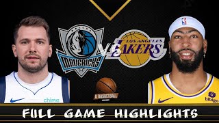 Dallas Mavericks vs LA Lakers | FULL GAME HIGHLIGHTS | Jan 17 2024 | NBA Season