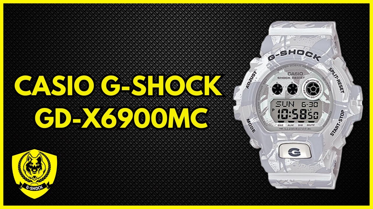 Relógio Casio G-Shock GD-X6900MC - YouTube