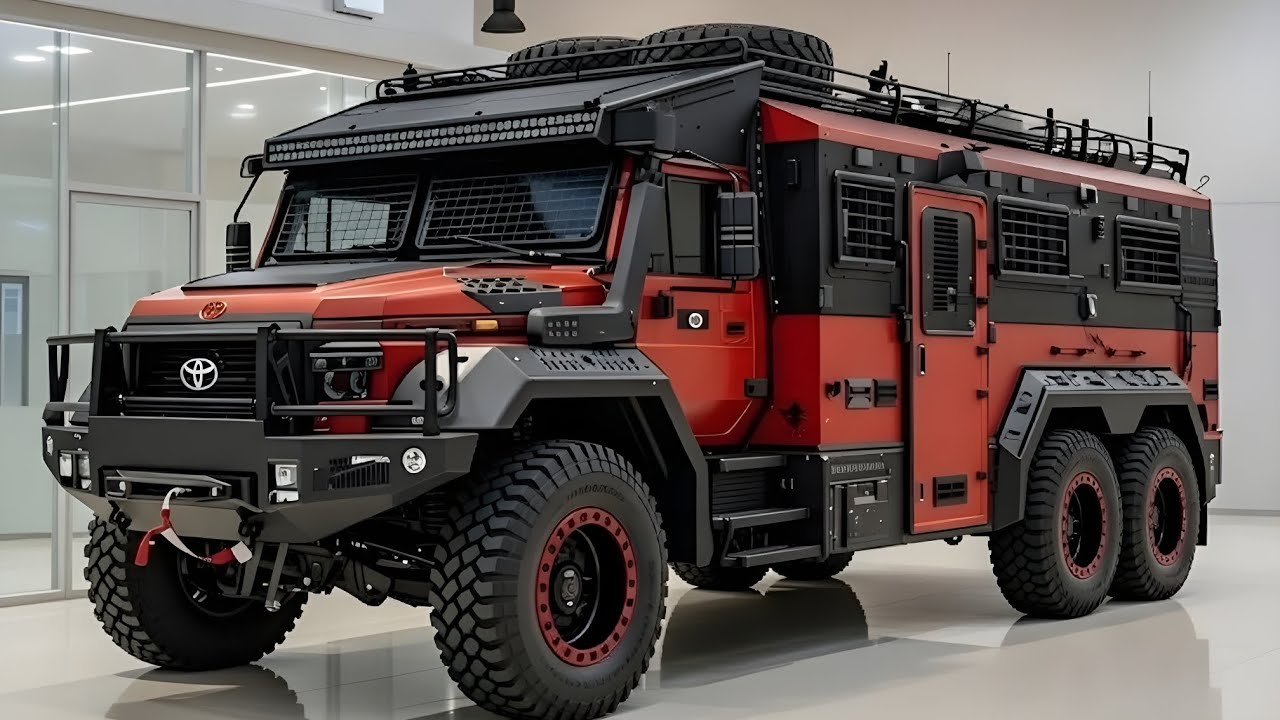 2026 토요타 썬더본 8x8 모터홈 리뷰 – 세계 최강 오프로드 럭셔리 캠핑카 완전 공개 🚛🔥