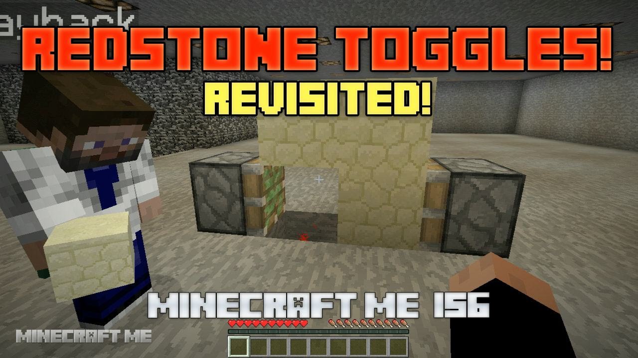 Minecraft Redstone Switches Revisited! - YouTube