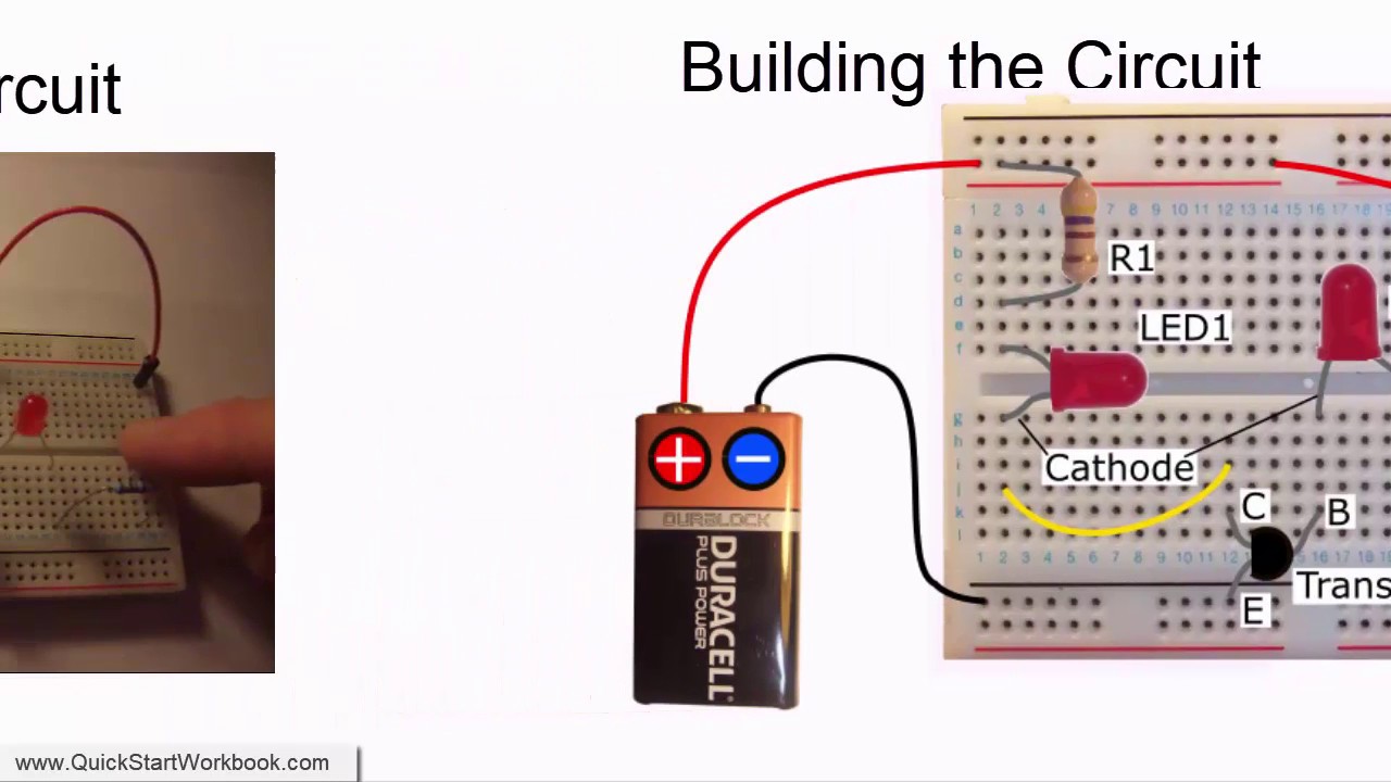 How to Use an NPN Transistor to Switch on an LED