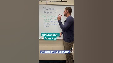 AP Statistics Exam Tip - why random assignment #apstats #apstatistics #apexams #apexamprep