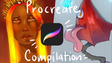 ✨Procreate Timelapse Compilation!✨