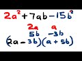 QUADRATIC FACTORISATION LATEST AND SIMPLIEST