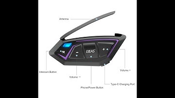 EJEAS MS8 Mesh Intercom Review