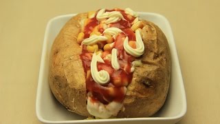 Baked Potatoes Recipe - Turkish Stuffed Jacket Potato