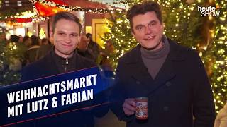 Niemand will Politik an Weihnachten! Lutz & Fabian am Glühweinstand