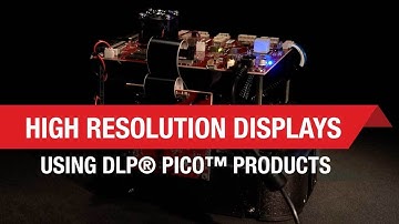 High resolution displays using DLP® Pico™ Products
