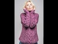 Женский Теплый Пуловер Спицами - 2019 / Women's Warm Pullover Knitting Needles