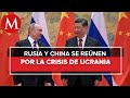 Xi Jinping y Vladimir Putin se reúnen en Rusia; abordarán plan de paz para Ucrania