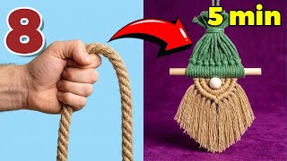 Cute Macrame Santa Claus 🎅 | Easy DIY Christmas Craft | Handmade Holiday Decor 2026