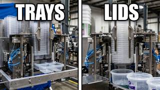 Automatic Denester for Plastic Trays, Tubs & Lids | Custom Denesting Machine by Speedway Packaging