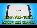 Owon vds1022i usb oscilloscope review and tutorial
