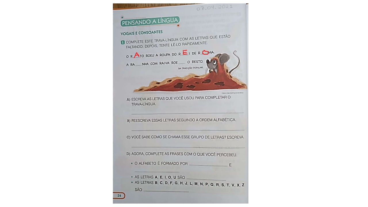 Lingua Portuguesa 07 04 21 Youtube