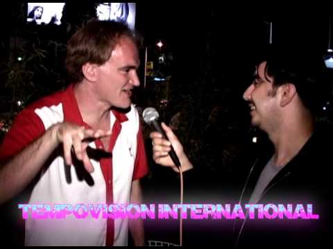 Quentin Tarantino Tempovision Interview Alex D. Cortez