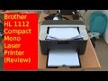 Brother HL 1112 Compact Mono Laser Printer (Review)