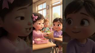 🌸 The Little Girl Who Shared Her Lunch 🍱 | Kindness Story for Kids Update