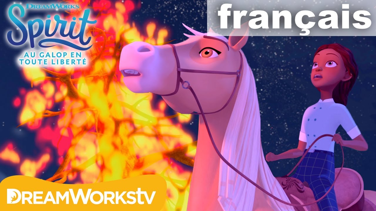 feu de camp qui tourne mal spirit au galop en toute liberte youtube