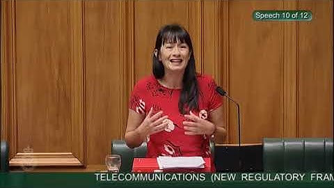 Telecommunications (New Regulatory Framework) Amendment Bill - Third Reading - Video 11