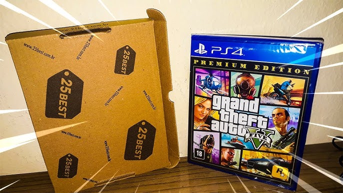 Jogo GTA V Premium Online Edition - PS4 - Rockstar Games - GTA