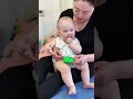 It's very useful to grab the little doodle with a small hand #Human cubs get better and better ,