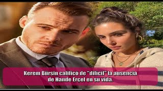 Kerem Bürsin calificó de 