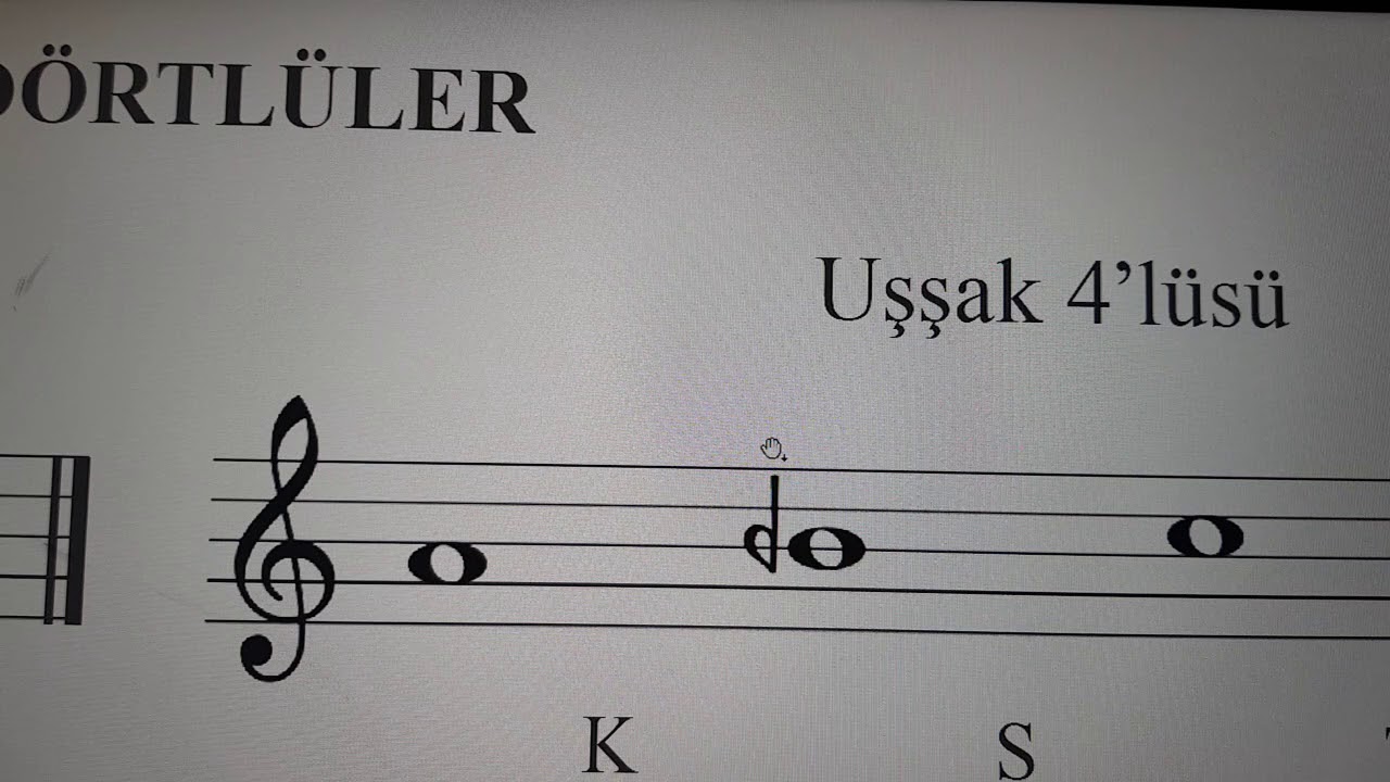 Türk Müziğinde Aralıklar, Dörtlü ve Beşliler