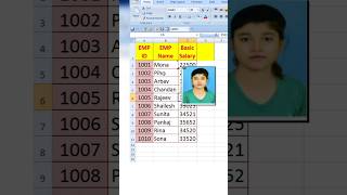 How to add employees photo in Excel । #excel #shorts #shortvideoviral screenshot 2