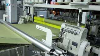 Envelope pillow case machine for AB sides