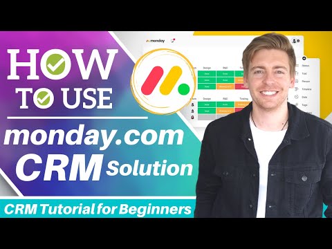 How to use Monday.com as a CRM | CRM Software for Small Business (Monday.com Tutorial)