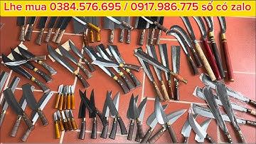 🌟ĐÓN TẾT: BỘ DAO BẾP ,DAO CHẶT ,DAO THÁI ,DAO LÓC ,tổng hợp mẫu mới tại lò rèn 