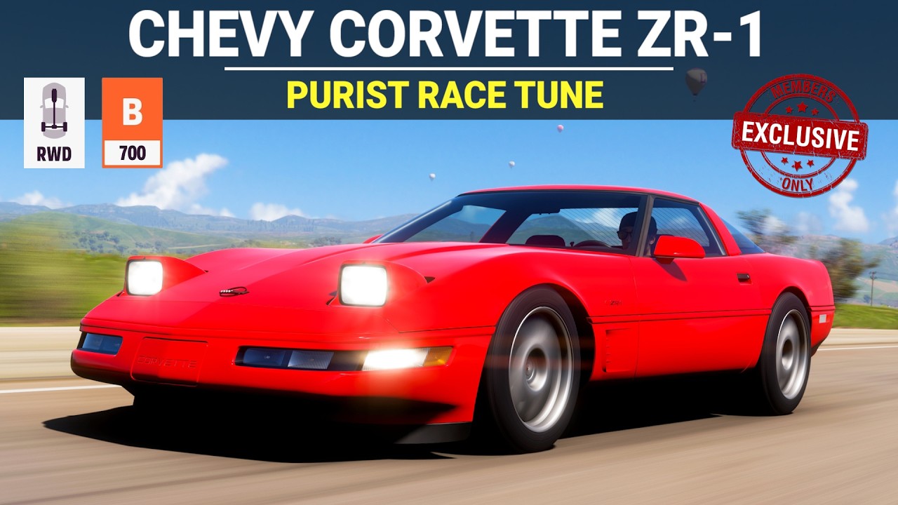 Forza Horizon 5 - 1995 Chevrolet Corvette ZR-1 - Purist Race Tune