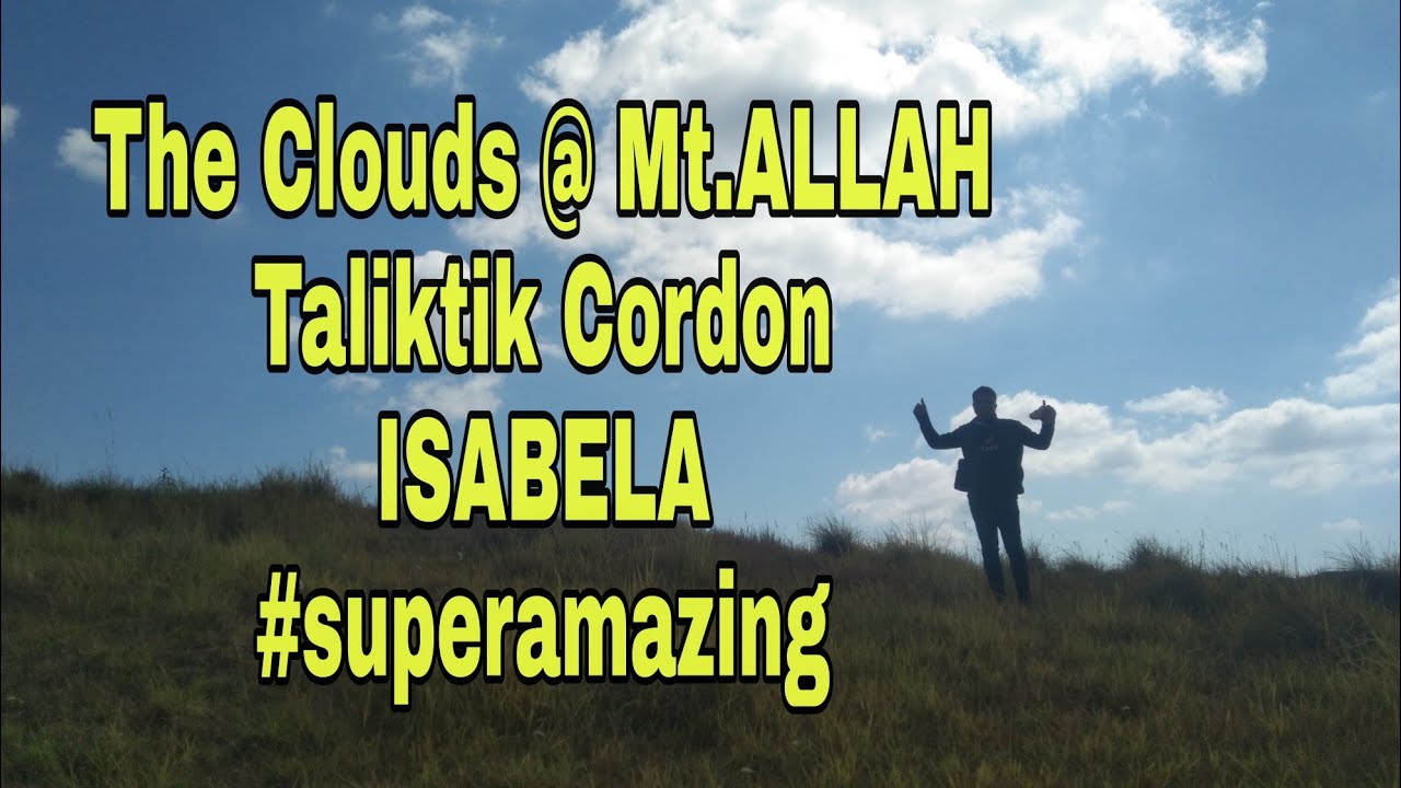 Mt. ALLAH Taliktik Cordon ISABELA