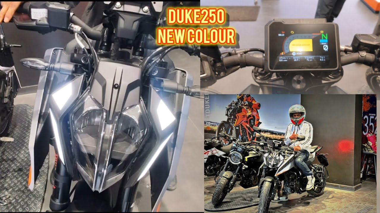 All new Duke250 gen 3 new Colour silver || better than Ns400Z 😨@hirakbarma041 