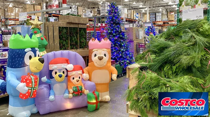 COSTCO CHRISTMAS DECORATIONS CHRISTMAS TREES GIFTS TOYS SHOP WITH ME SHOPPING STORE WALK THROUGH