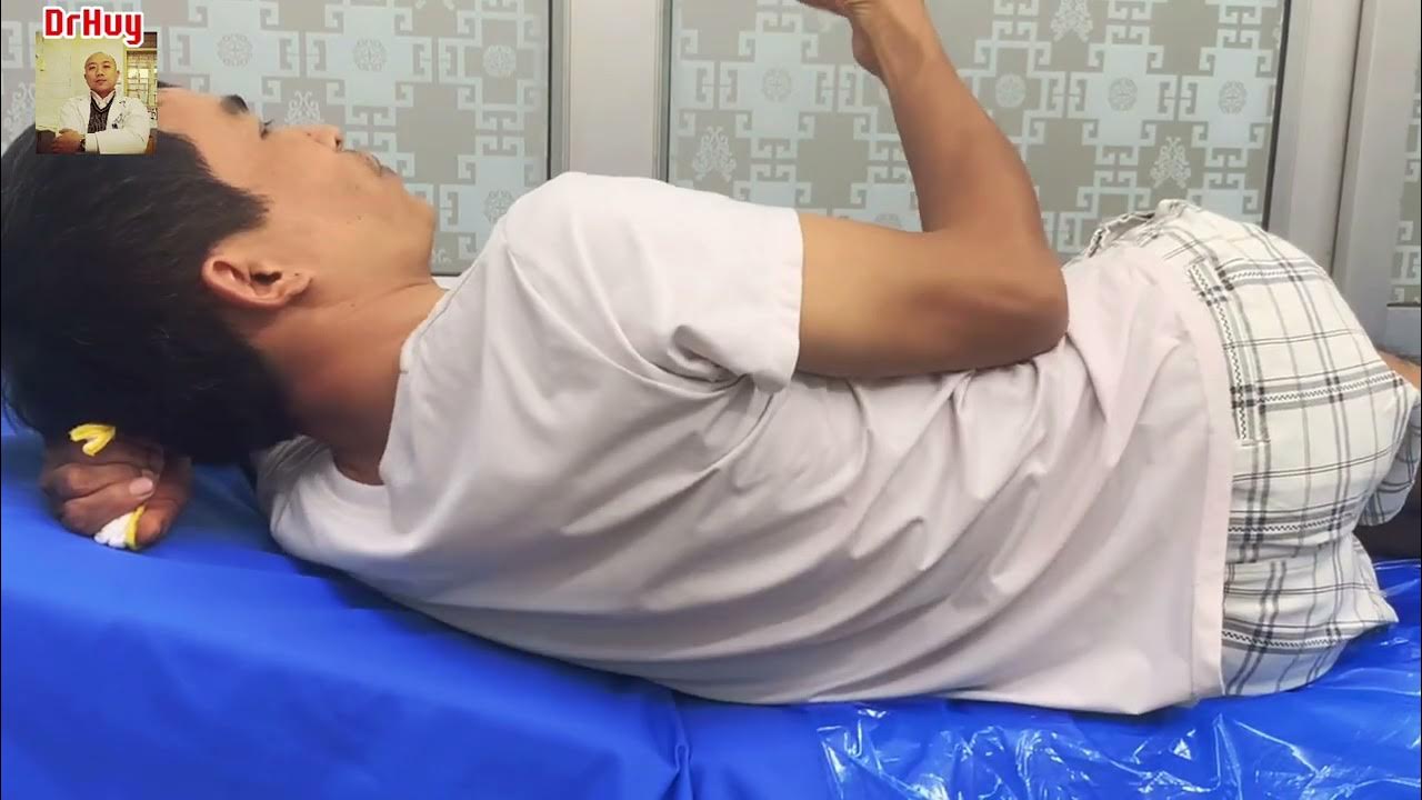 Patient's share after being injected by Dr. Huy with drugs to shrink