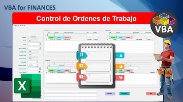 VBA Excel Control de Ordenes de Trabajo