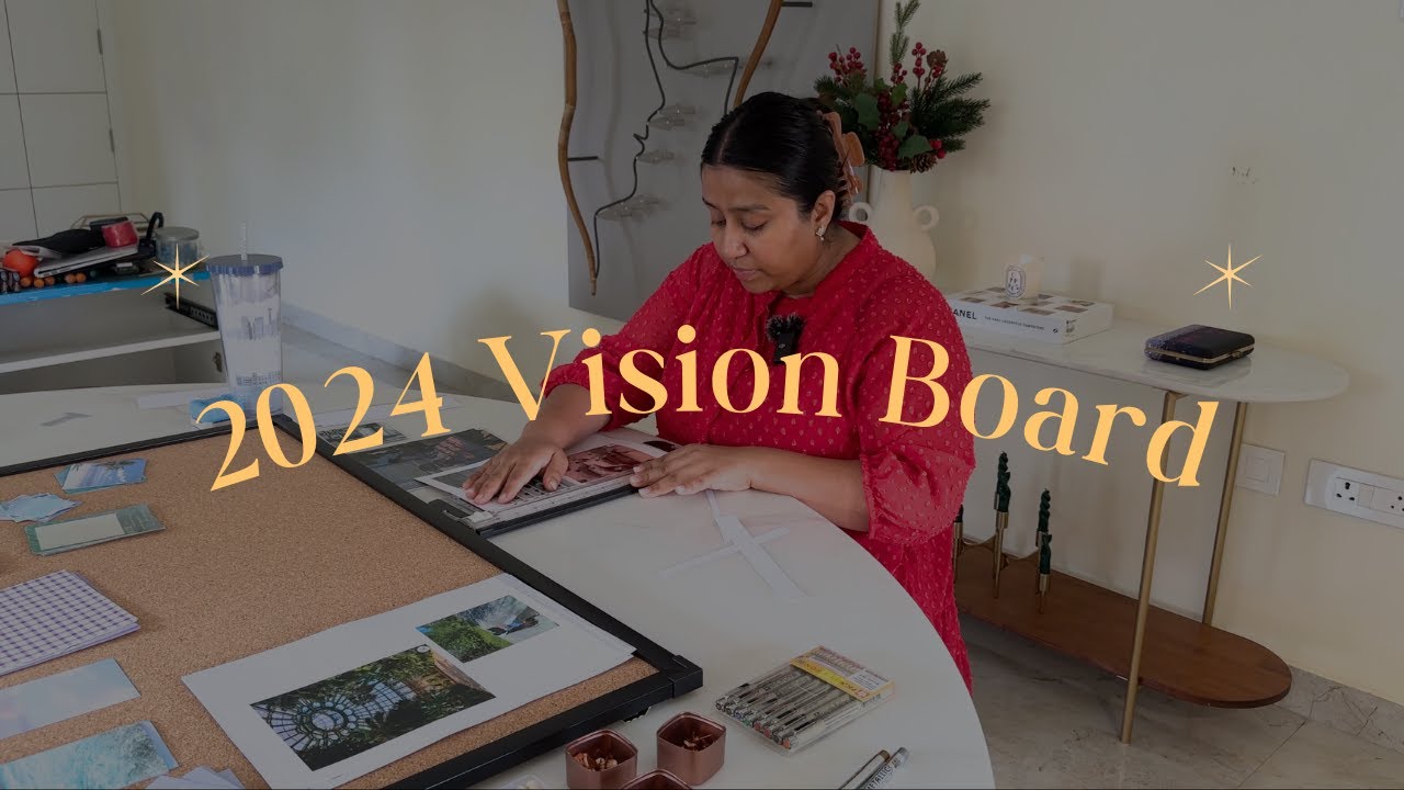 2024 Vision Board Tips ✨ 1. Have the photos be from your POV 2. Have a, vision board