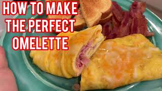 How To Make The PERFECT Omelette Ham and Cheese omelet