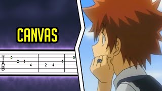 Katekyo Hitman Reborn - Canvas (Ending 16)【𝗧𝗔𝗕】|➤ GUITAR TUTORIAL