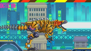 Lắp ráp robot Khủng long chiến đấu - Robot I-Rex